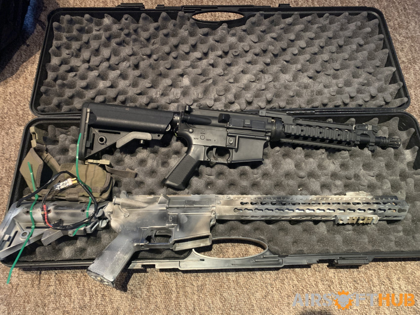 Pair of boneyard M4’s - Used airsoft equipment