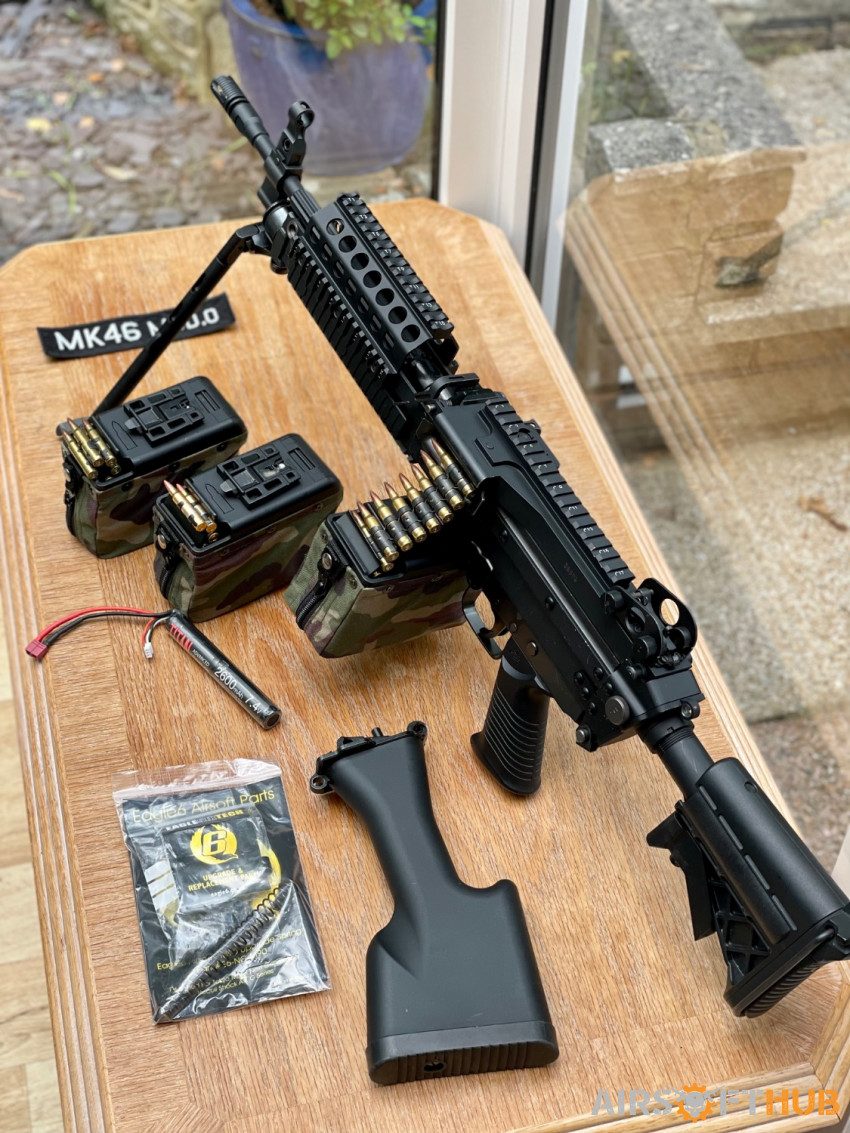 Tokyo Marui MK46 mod 0 LMG - Airsoft Hub Buy & Sell Used Airsoft ...