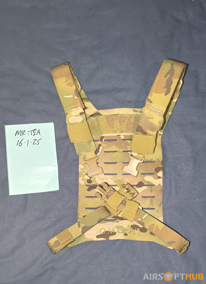 DM Gear Universal Back Panel - Used airsoft equipment