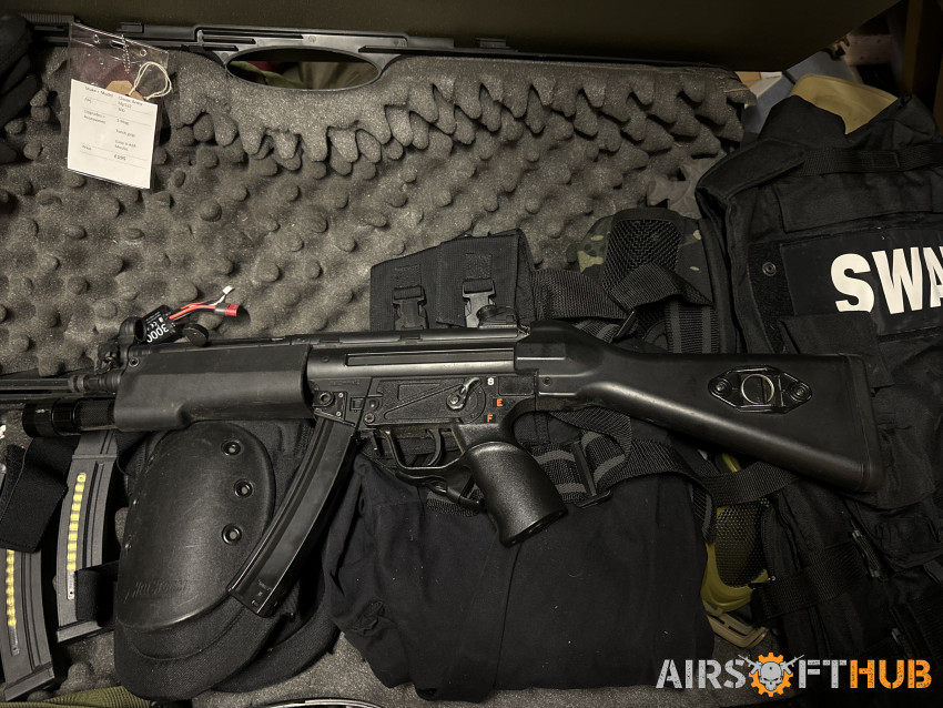 Mp5 and swat gear - Used airsoft equipment