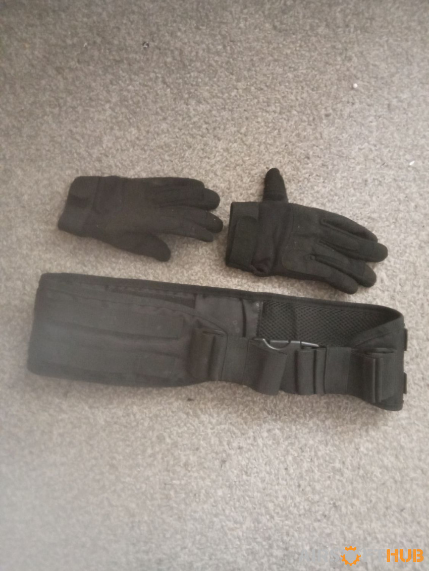 Black camo bits - Used airsoft equipment