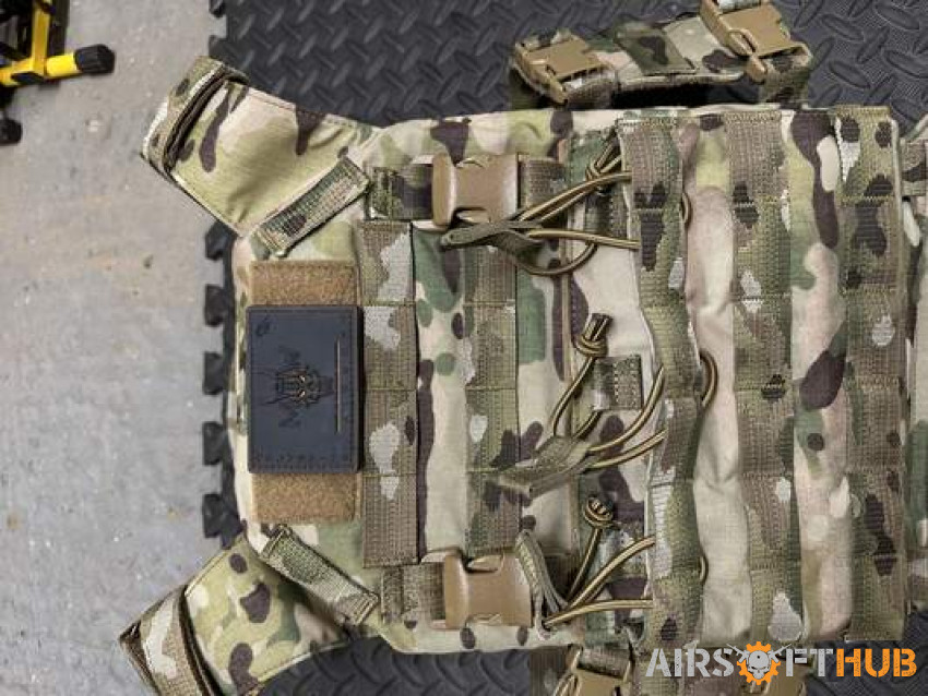 Warrior assault plate carrier - Used airsoft equipment