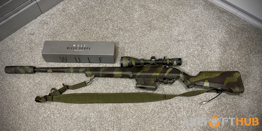 Fully Upgraded HPA Ares AS01 - Used airsoft equipment