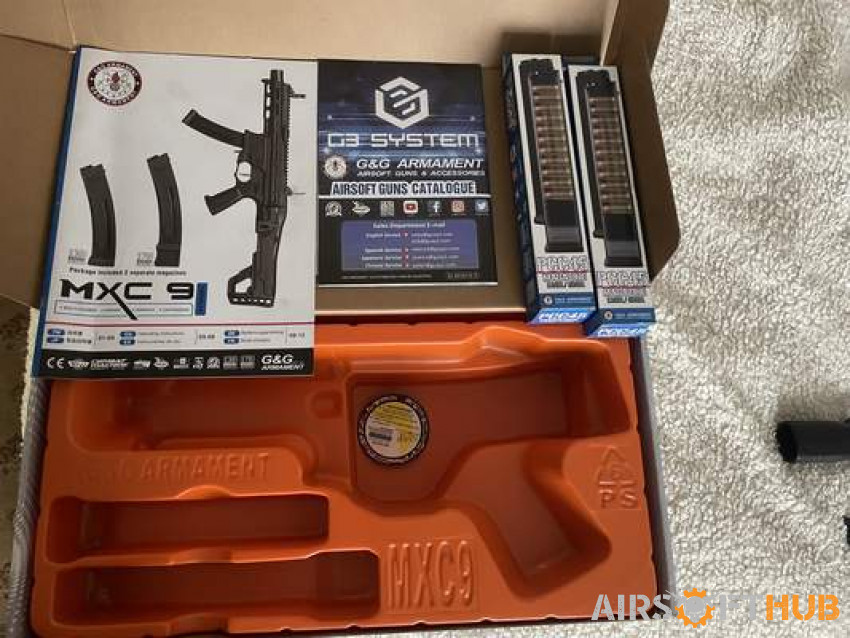 G&g mcx9 enhance - Used airsoft equipment