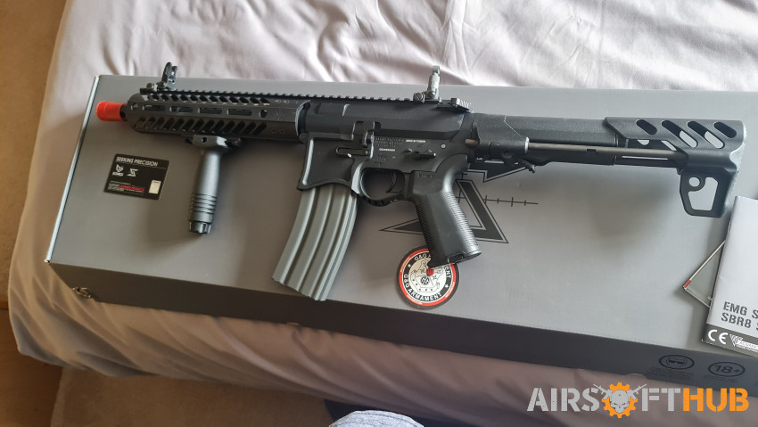 G&G Armament EMG SBR8 Black - Used airsoft equipment