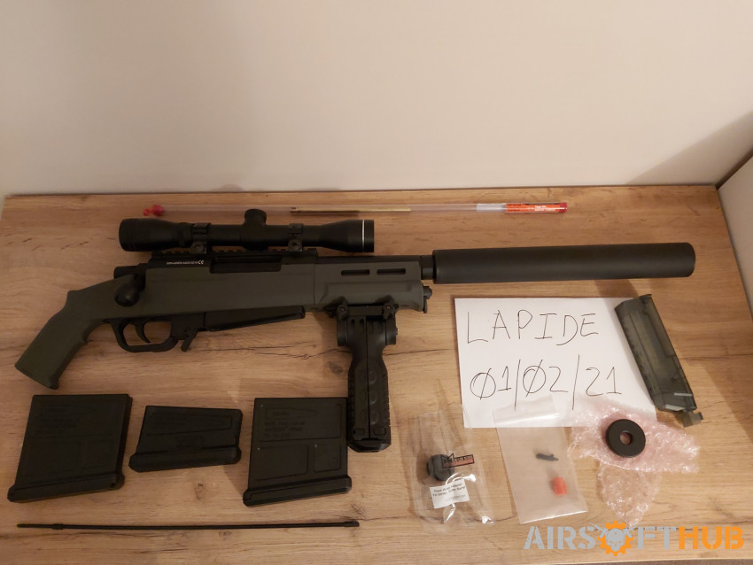 Ares Striker AS03 OD - Used airsoft equipment