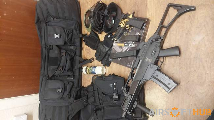 Hi cap and AR bundle plus more - Used airsoft equipment