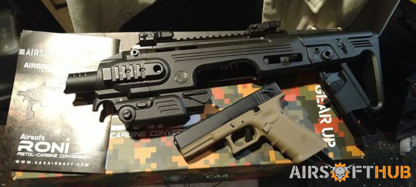 CAA Glock Carbine Kit. - Used airsoft equipment