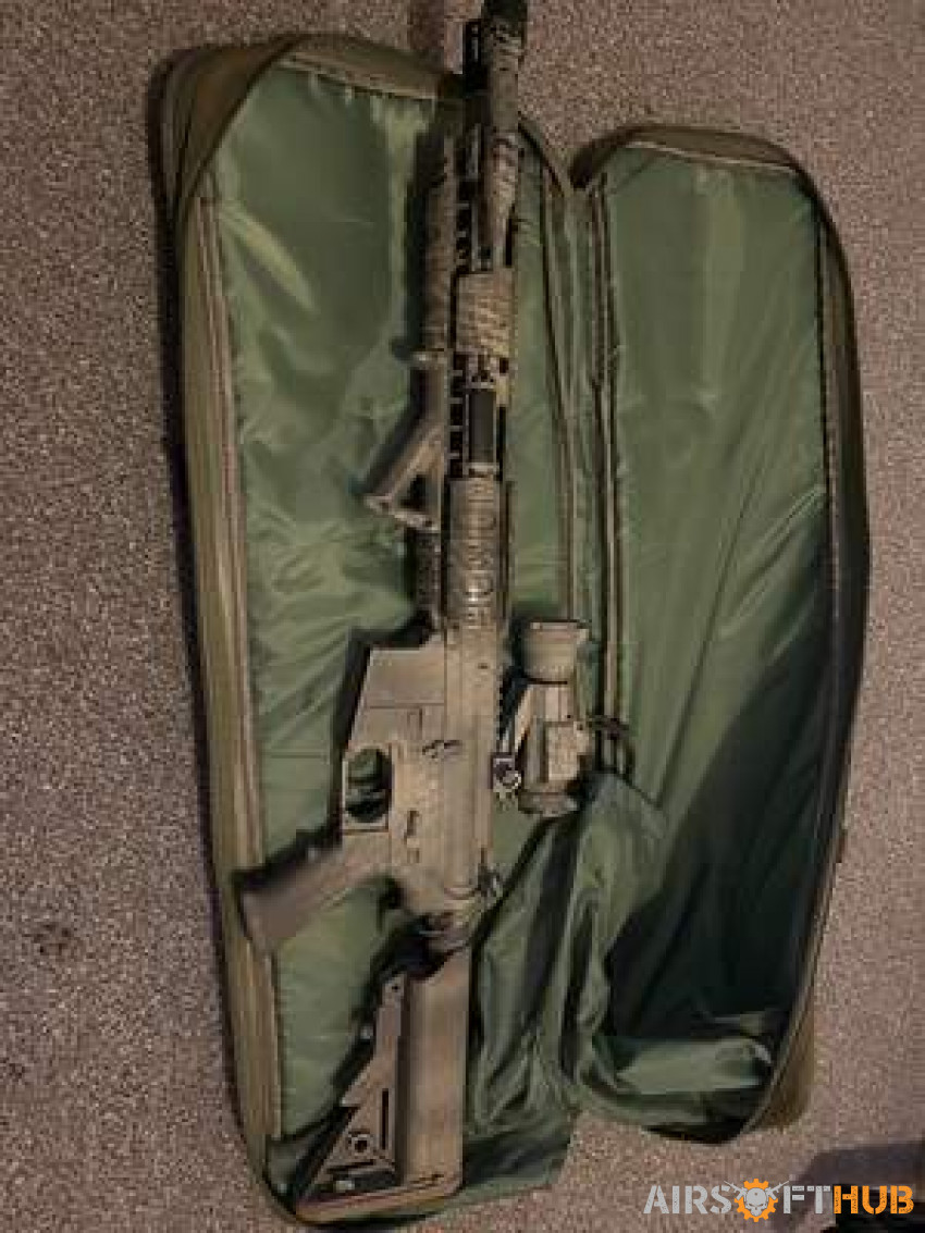 Custom M4 Aeg with Strikeforce - Used airsoft equipment