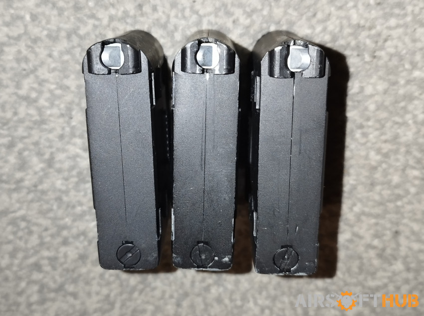 A&K M870 shotgun magazines - Used airsoft equipment