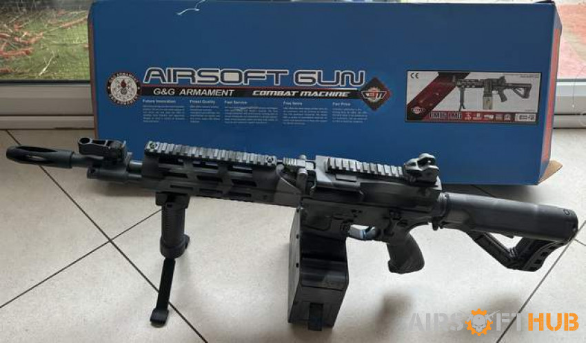 G&G CM16 LMG - Used airsoft equipment