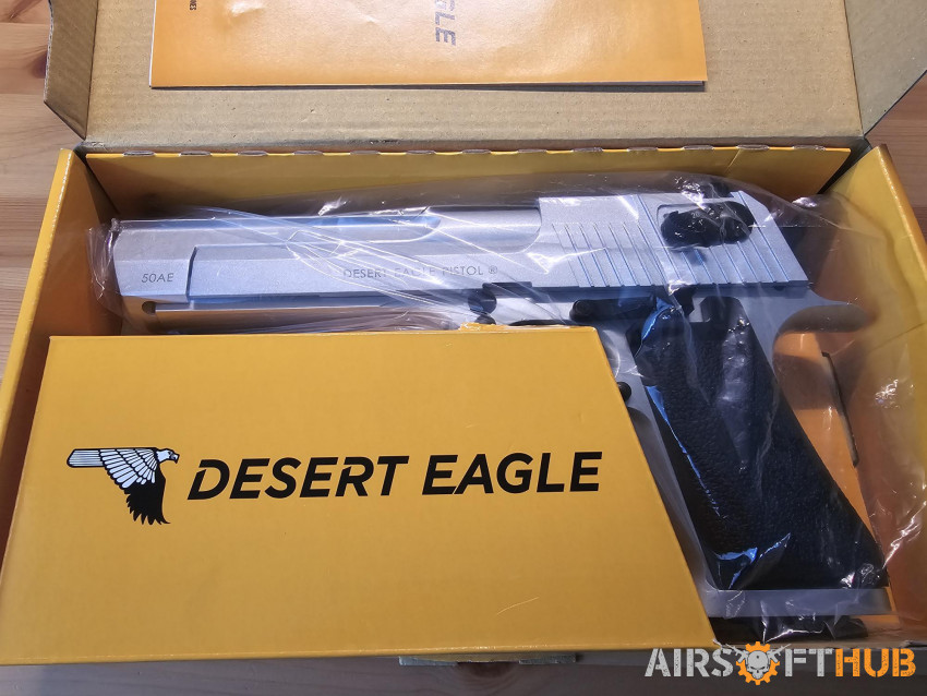 Cybergun Desert Eagle SILVER - Used airsoft equipment