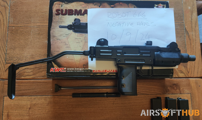 KWC M7 mini Uzi - Used airsoft equipment