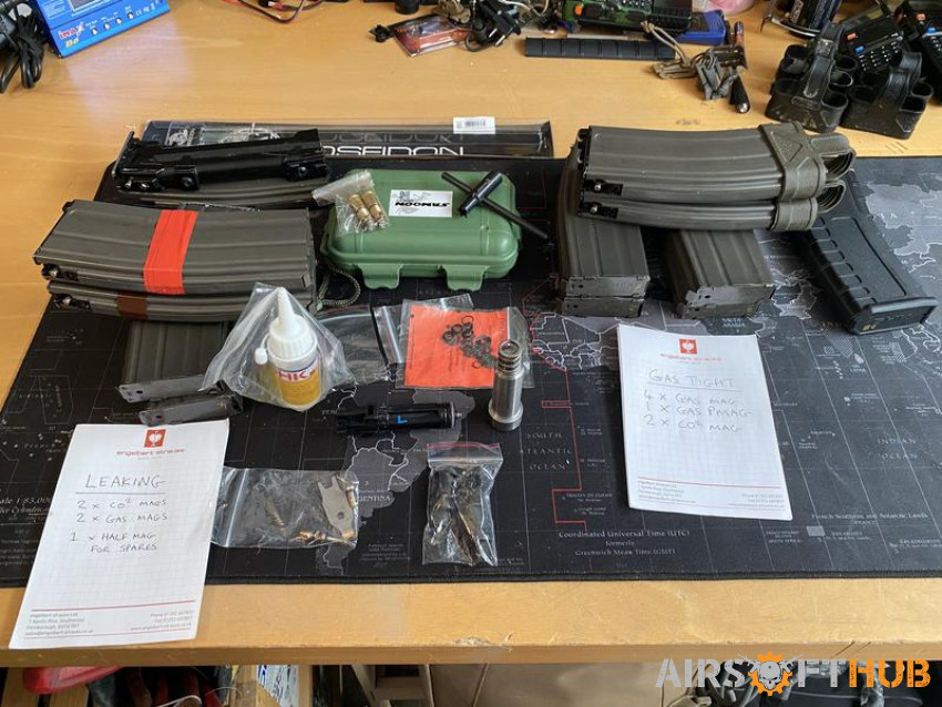 GHK M4 bundle - Used airsoft equipment