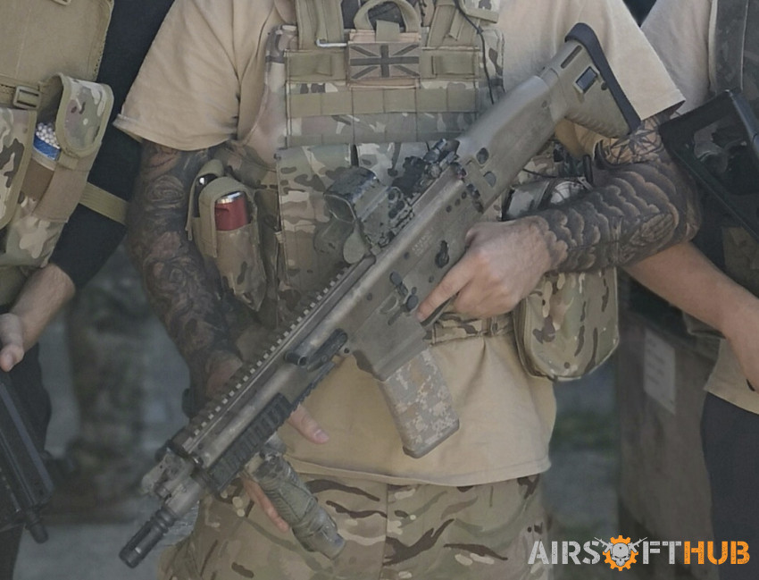 G & G SCAR Upgraded. - Used airsoft equipment