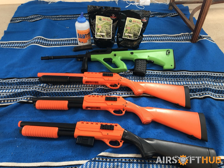 AUG and other airsoft guns - Used airsoft equipment