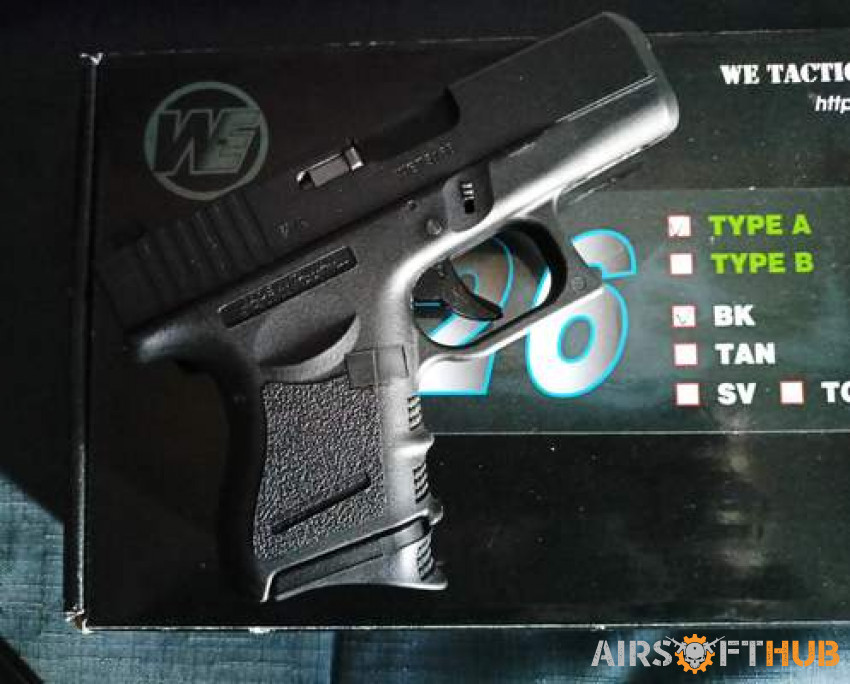 WE Glock 26 - Used airsoft equipment