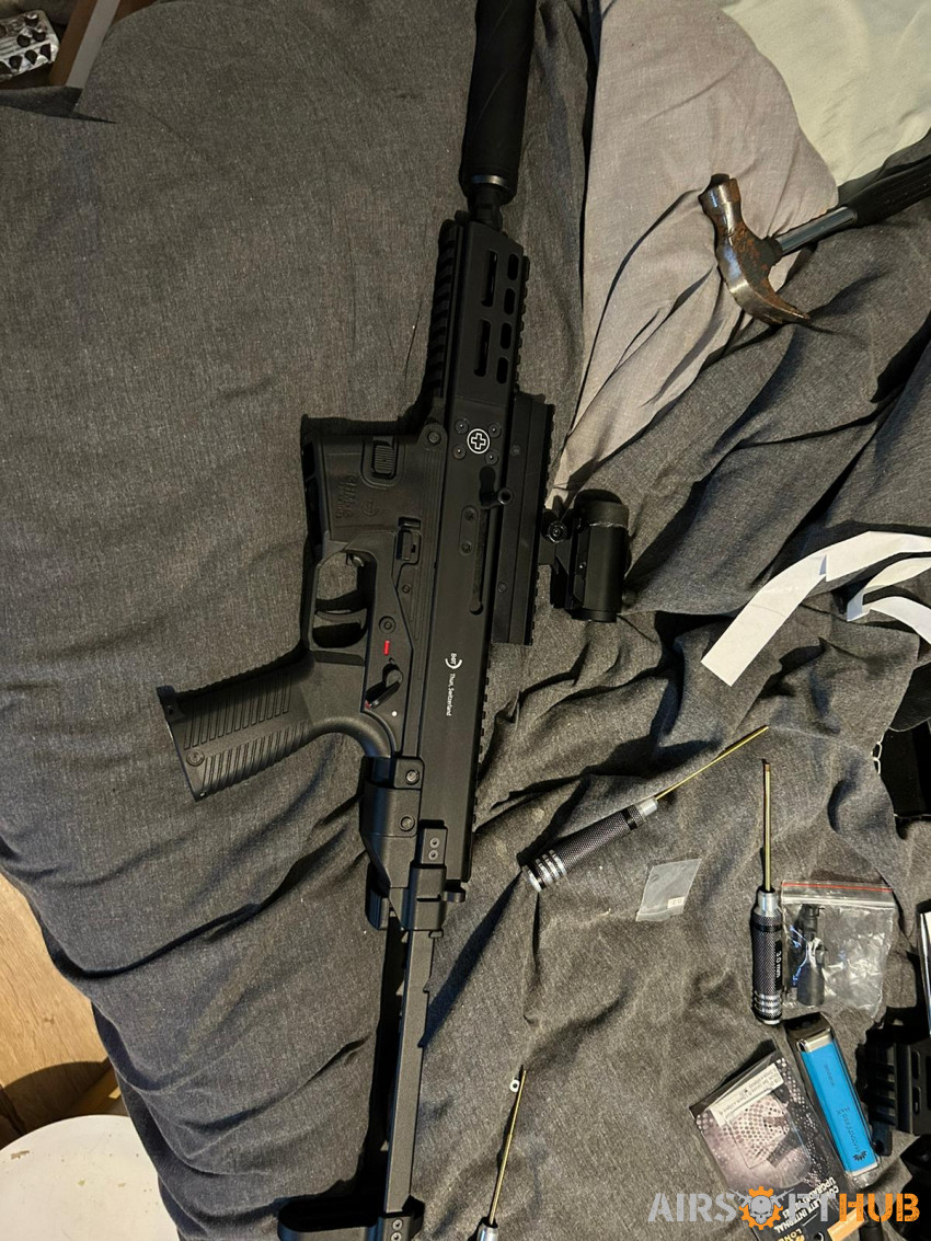 Lambda ghm-9 upgraded - Used airsoft equipment