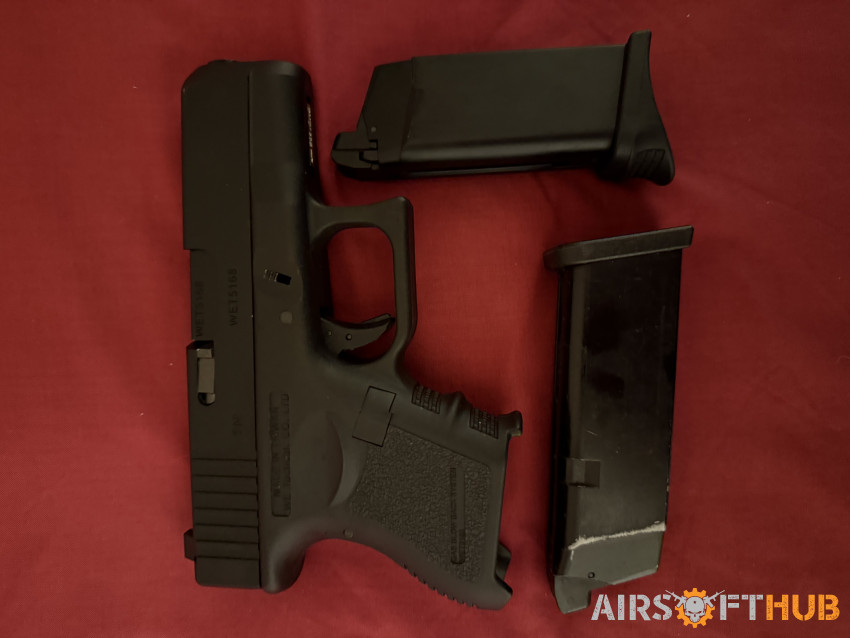 WE GLOCK 26 - Used airsoft equipment