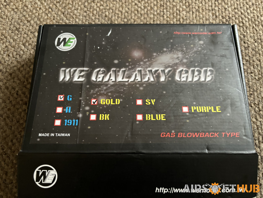 We galaxy Gbb gold - Used airsoft equipment