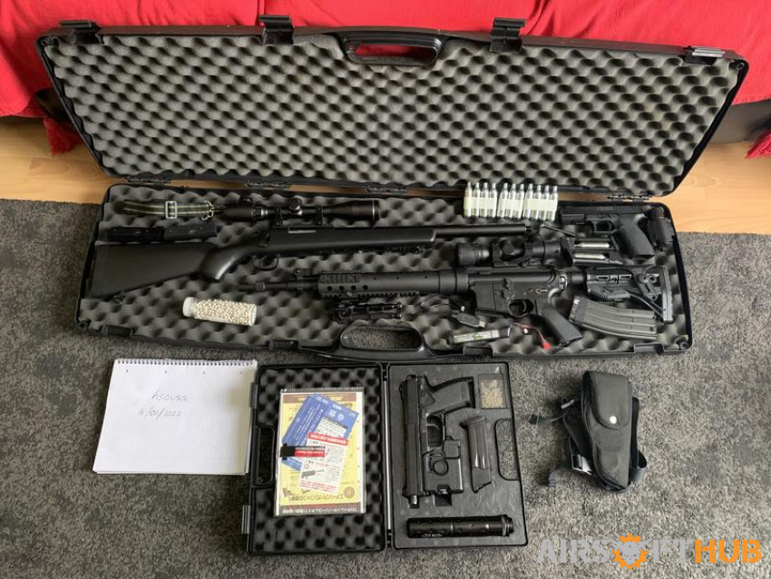 Joblot, Job lot, Bundle - Used airsoft equipment