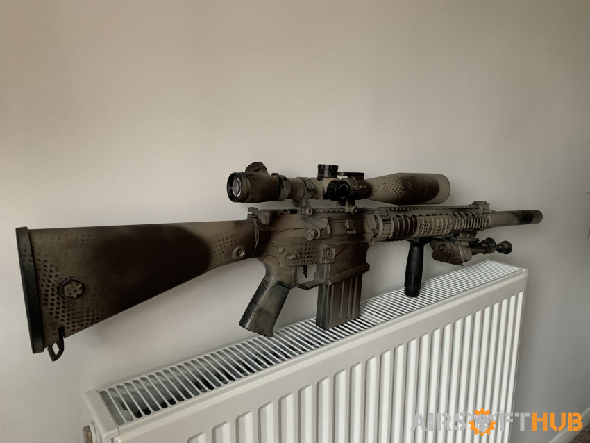 Cyma SR25 Platinum DMR - Used airsoft equipment