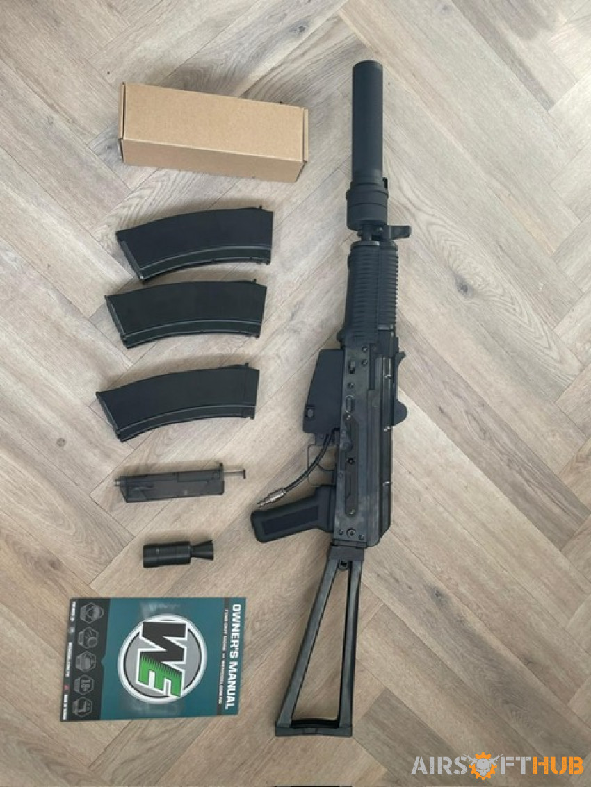 WE HPA AK74u Blowback Bundle - Used airsoft equipment