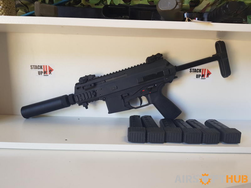 Ares ACP-9  w/6 mags and supp - Used airsoft equipment