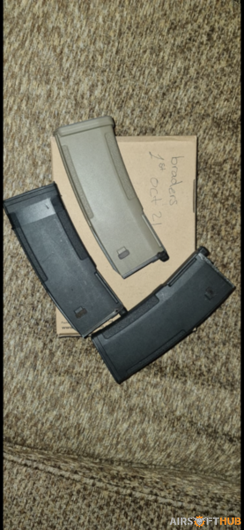 PTS gas magazines - Used airsoft equipment