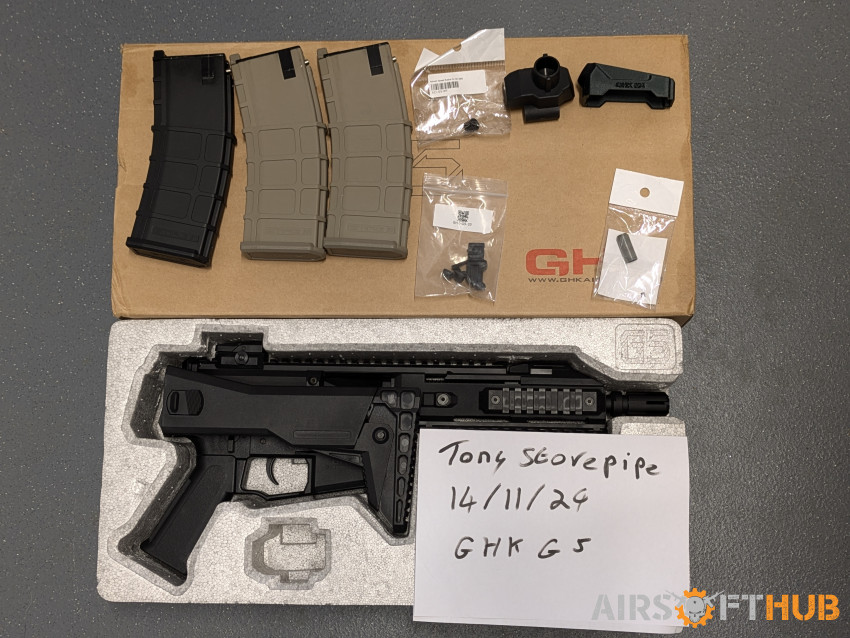 GHK G5 Gen 2 - Used airsoft equipment