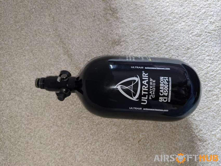 ASG 68CI Carbon HPA Tank - Used airsoft equipment