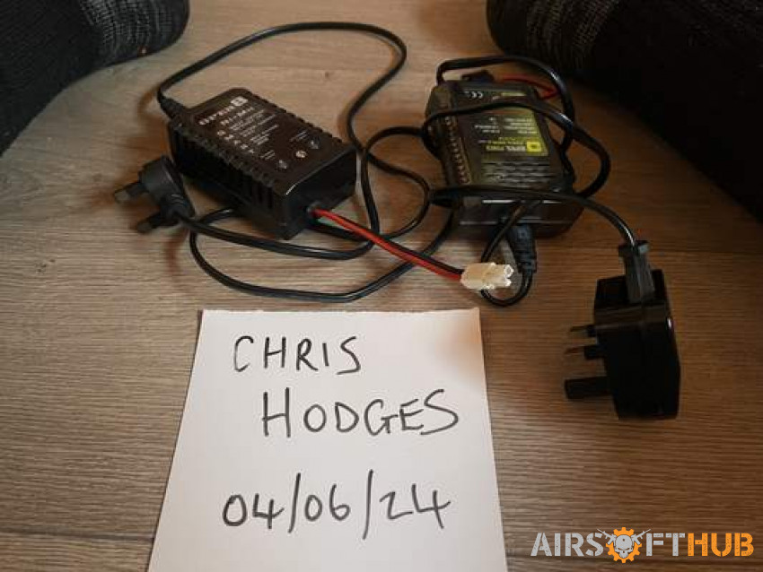 Nimh battery chargers - Used airsoft equipment