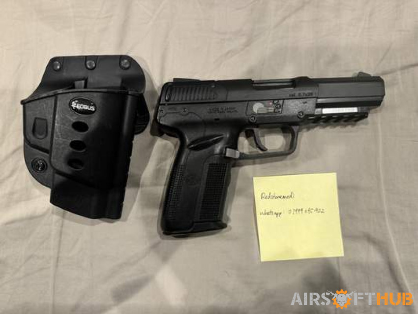 Tm FN57 with holster - Used airsoft equipment