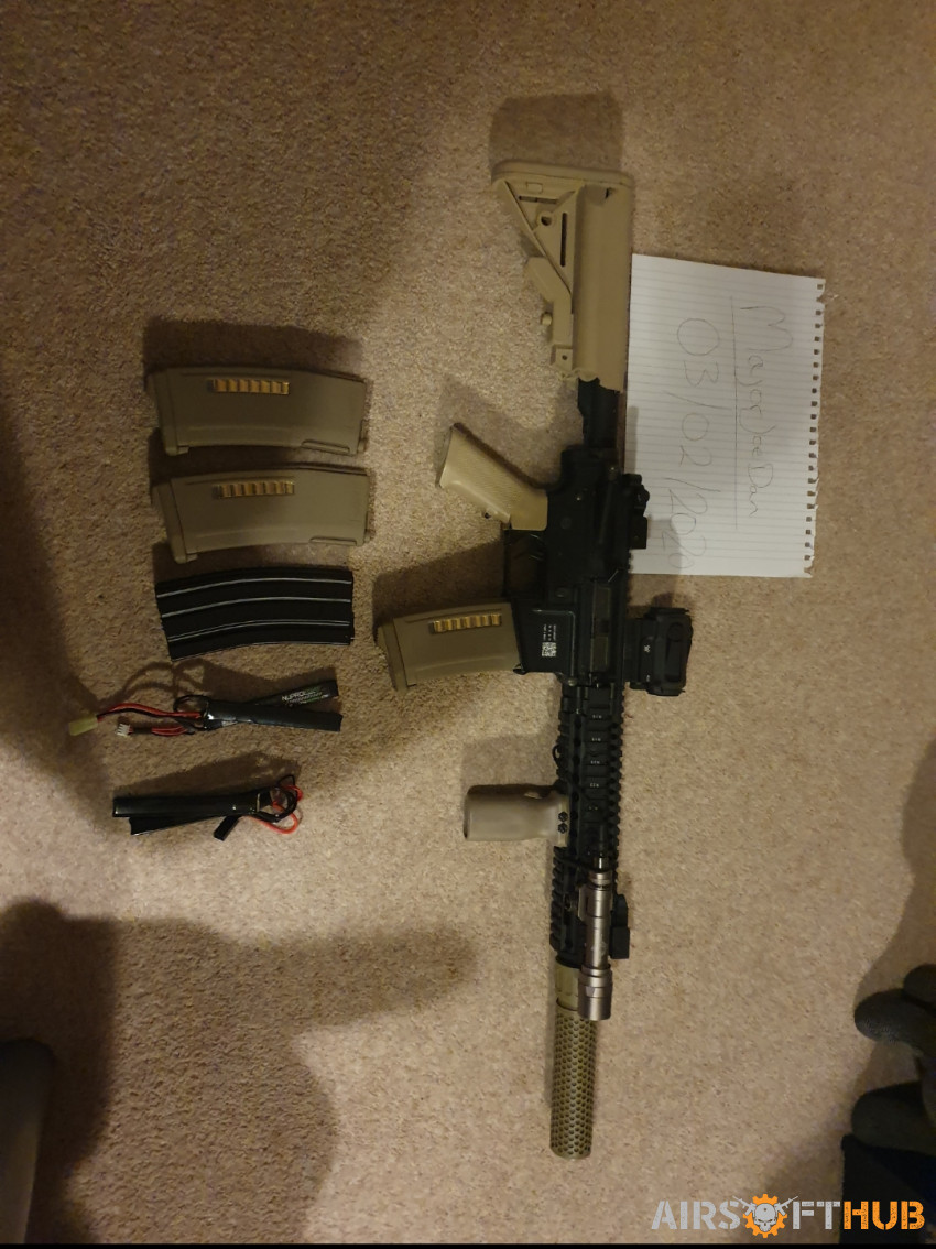 BOLT MK18 EBBR - Used airsoft equipment