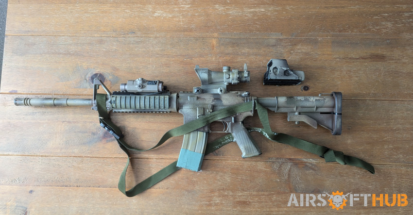 GHK L119A1 - M4 base GBB. - Used airsoft equipment