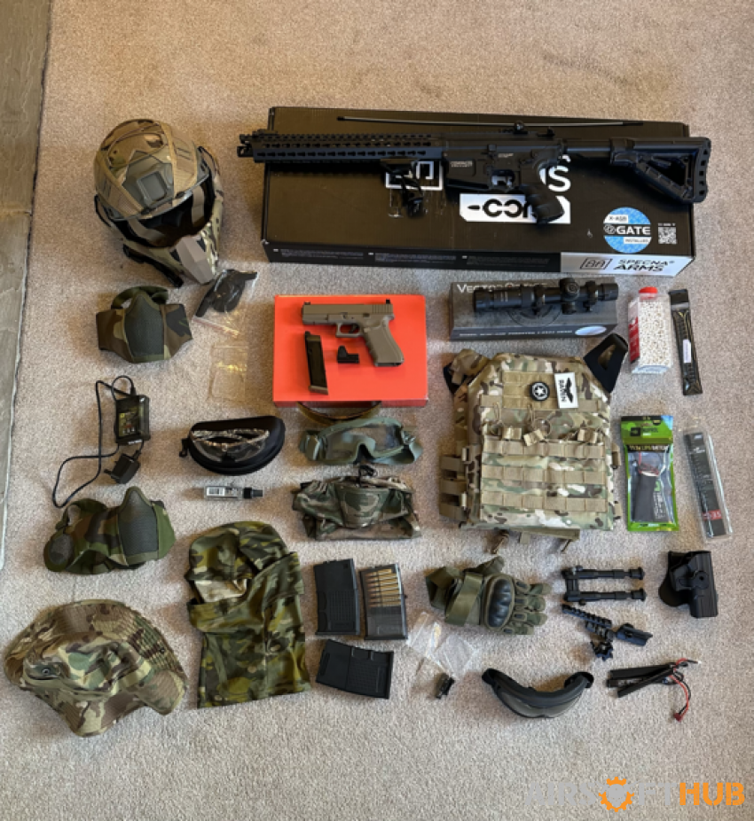 Large Airsoft Bundle (offers) - Used airsoft equipment