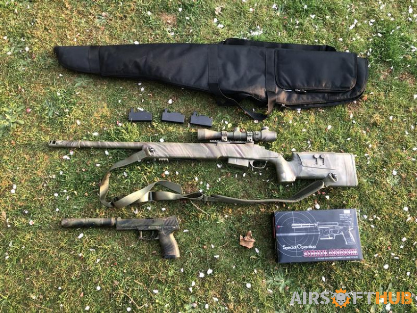 Sniper Bundle - Used airsoft equipment