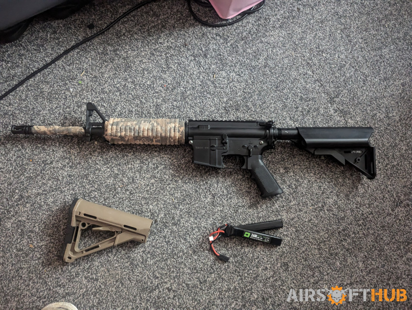 M4 trade for shotgun/sidearm - Used airsoft equipment