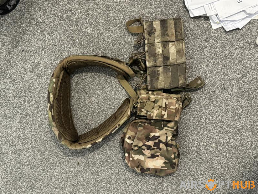 WAS multicam tactical belt - Used airsoft equipment