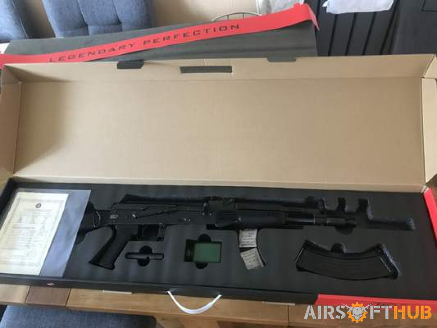 Upgraded E&L essential AK104 - Used airsoft equipment