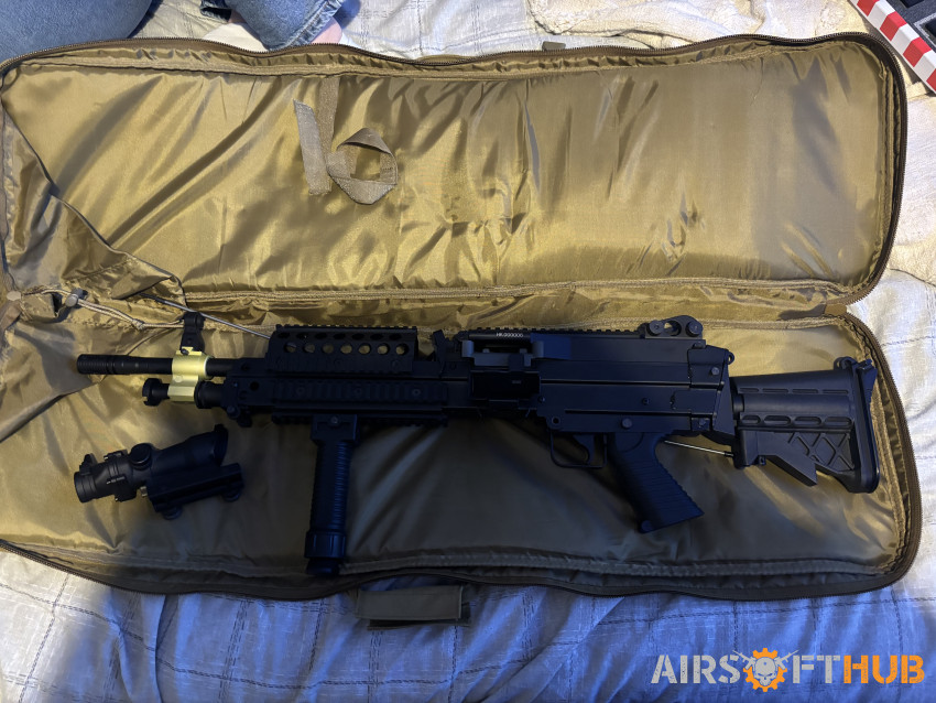 M249 lmg - Used airsoft equipment