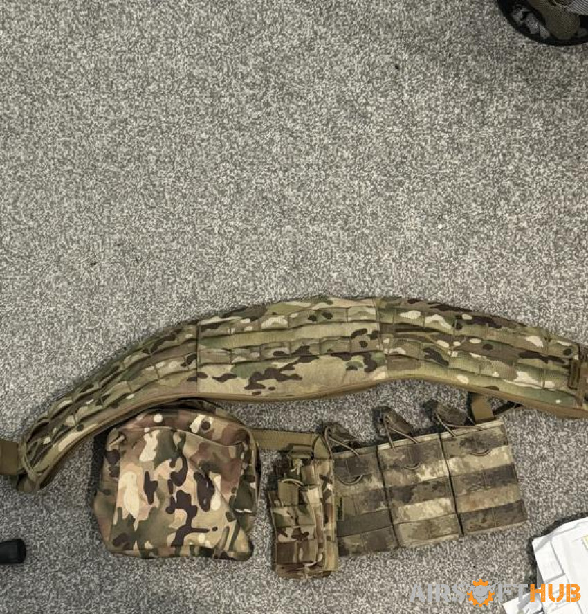 WAS multicam tactical belt - Used airsoft equipment