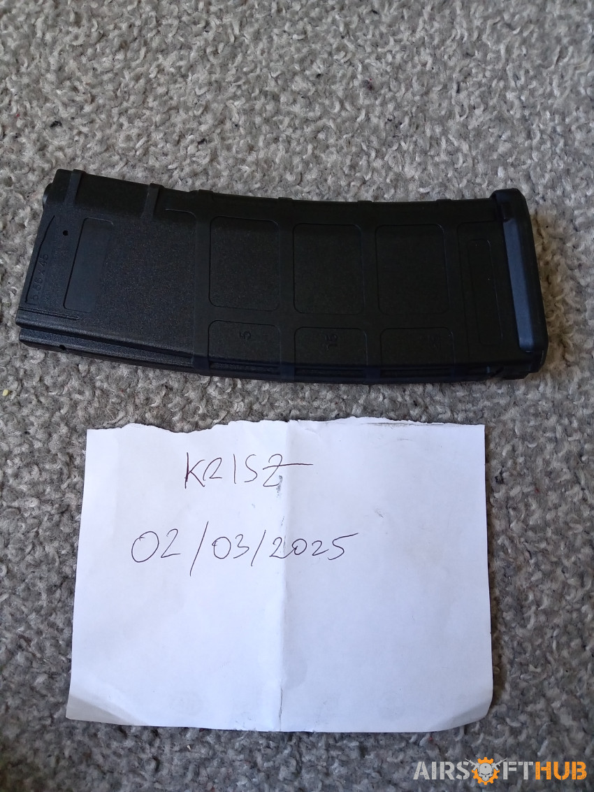 Generic m4 magazine (mid-cap) - Used airsoft equipment