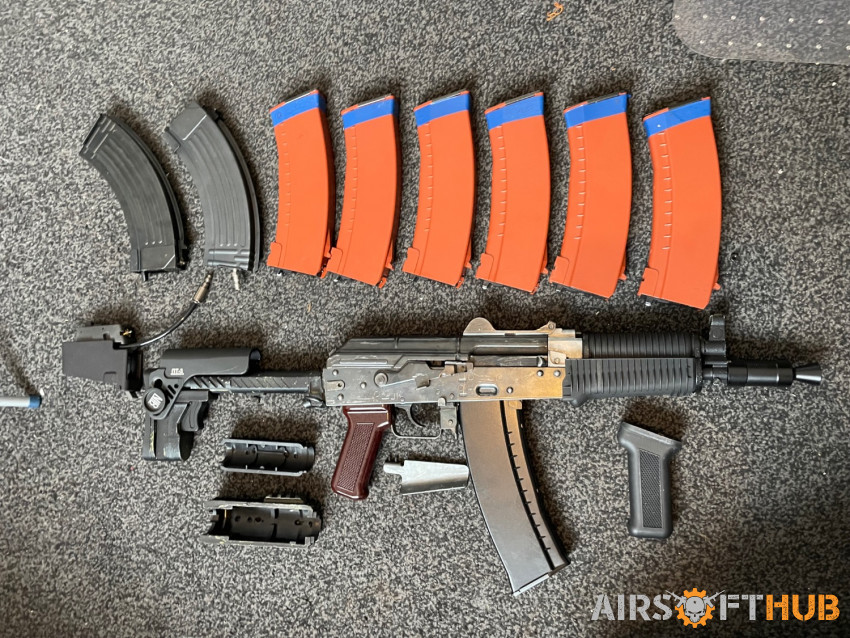 WE AK74UN GBBR w/ HPA & Mags - Used airsoft equipment