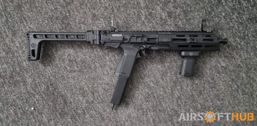 HPA SMC9 with tank and reg - Used airsoft equipment