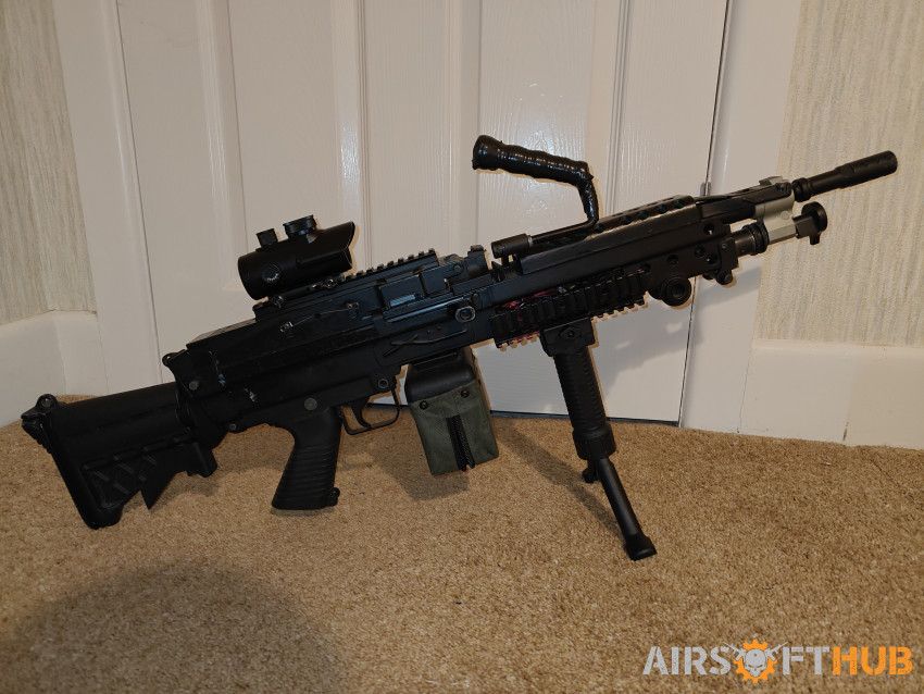 A&k m249 saw - Used airsoft equipment