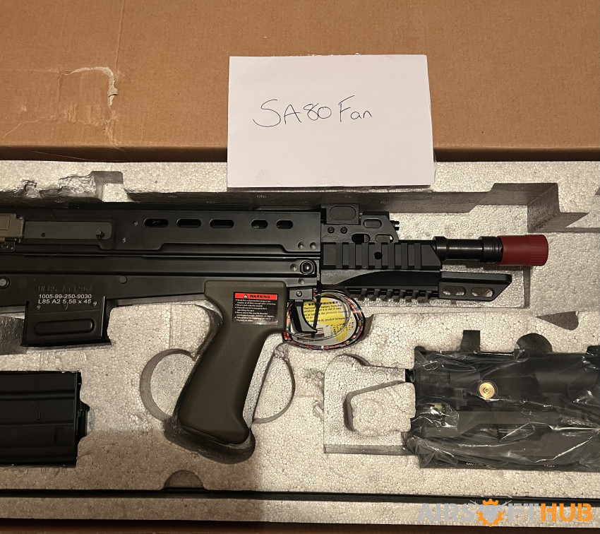 NEW G&G L85 AFV + SUSAT - Used airsoft equipment