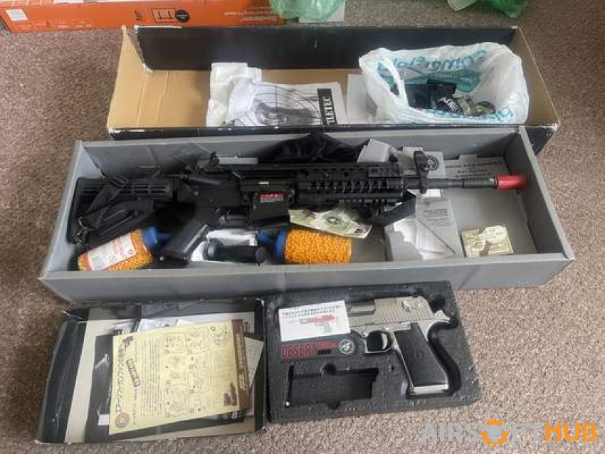 Airsoft gun - Used airsoft equipment