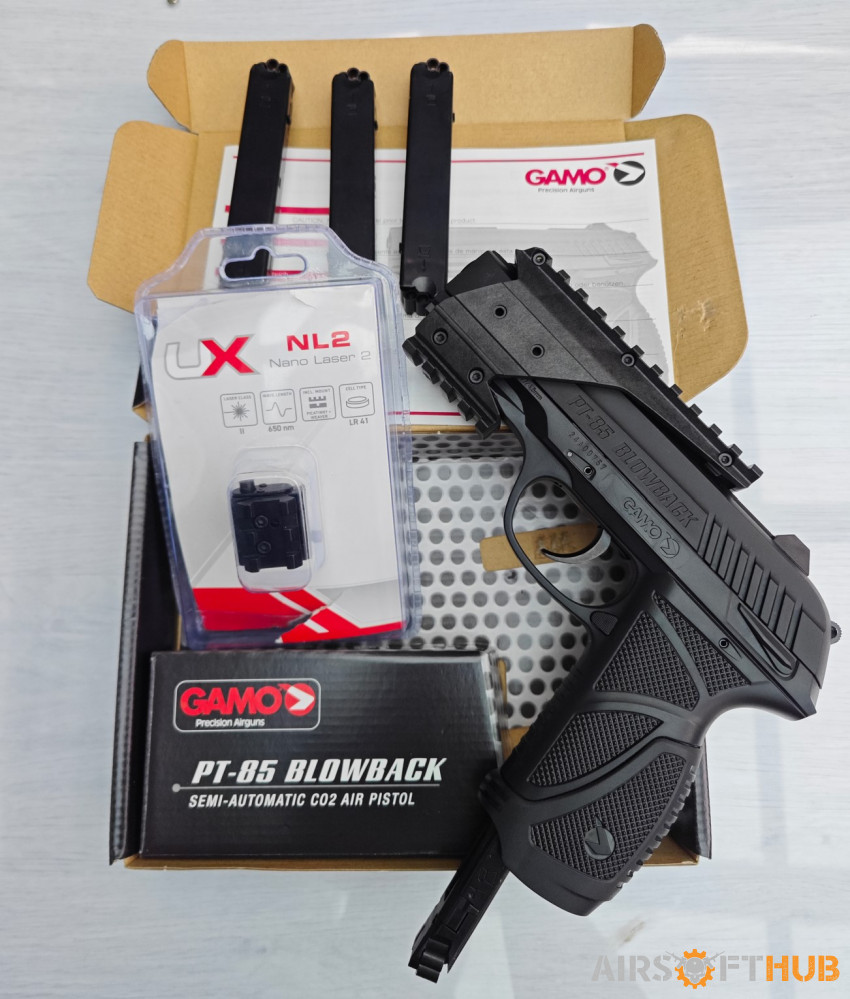 GAMO PT85 BLOWBACK CO2 - Used airsoft equipment