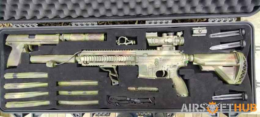 Umarex H&K 416D AEG set - Used airsoft equipment